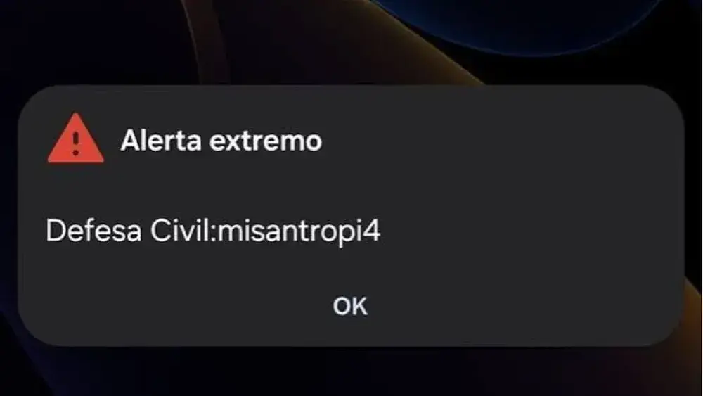 Alerta falso da Defesa Civil expõe invasão cibernética