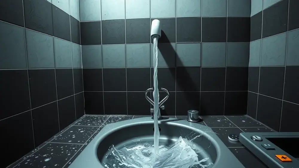 Como Desentupir Vaso Sanitário Jogando Balde de Água com Força