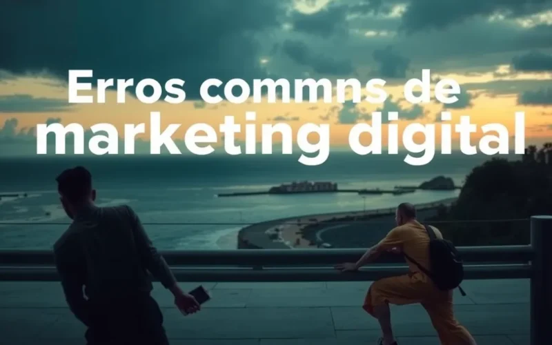 Erros comuns de marketing digital que sabotam os seus resultados