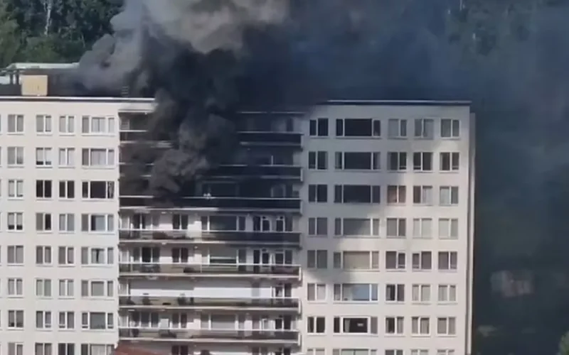 Incêndio na Bélgica deixa mortos e feridos em prédio