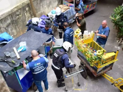 Rio interdita depósitos e apreende 9 toneladas em ação contra comércio ilegal