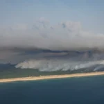 Incêndio na França força evacuação de paraíso turístico Cap Ferret