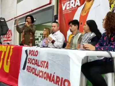 PSTU oficializa chapa com Hertz Dias e Vera Lúcia
