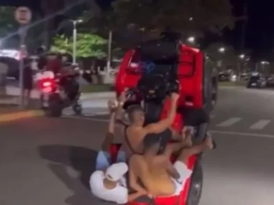 Influenciador é condenado a pagar R$ 100 mil por incentivar rachas em Peruíbe