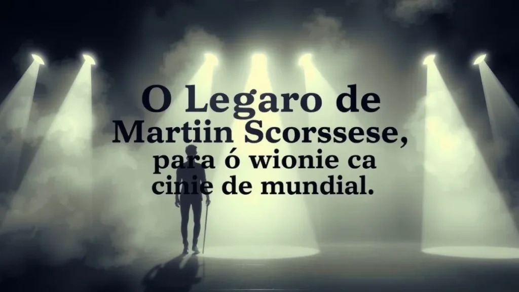 O legado de Martin Scorsese para o cinema mundial